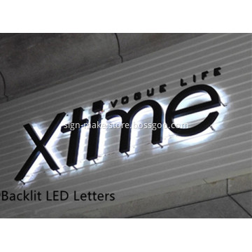 Custom Logo LED Signs Laser Cut